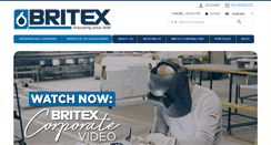 Desktop Screenshot of britex.com.au